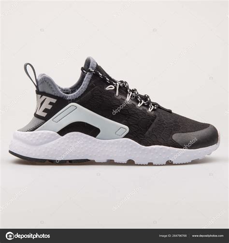 nike huarache dames grijs zwart wit|nike air huarache.